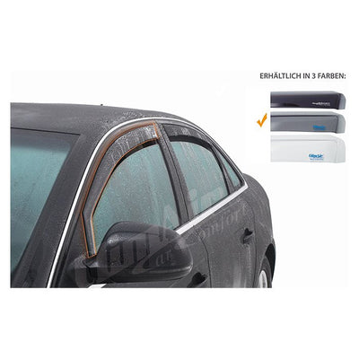 Climair Wind Deflectors BMW X1 (U11) 2022- 5-dr Smoke Grey