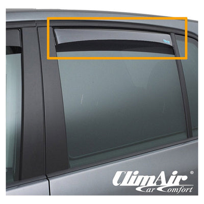 Climair wind deflector rear Honda Civic IX (FK) 2012-, 5-dr