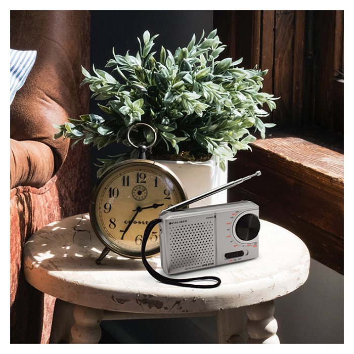 Caliber Tragbares FM-Taschenradio (HPG311R)