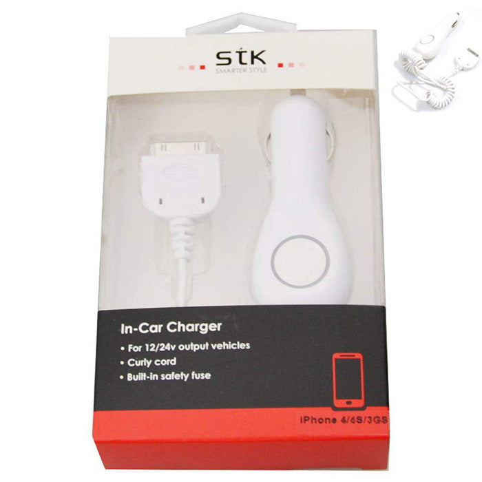 Charging Cable 12/24V iPhone 3/4 iPad/iPod