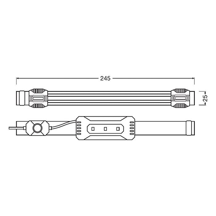 Osram Flexible & Rechargeable Head Torch 115lm