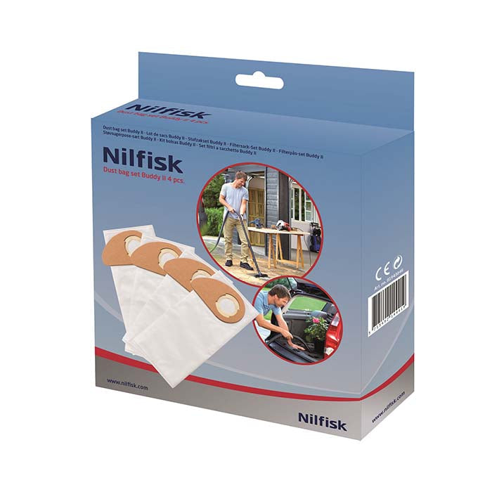Nilfisk Beutel für Buddy II (4 Stk.)