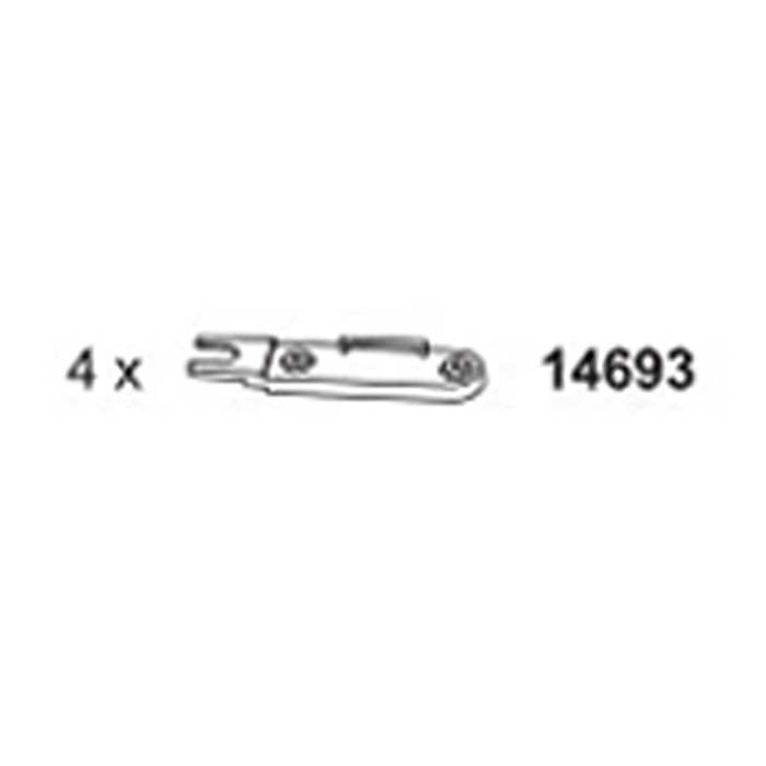 Thule Halterung f/Box neu 80mm