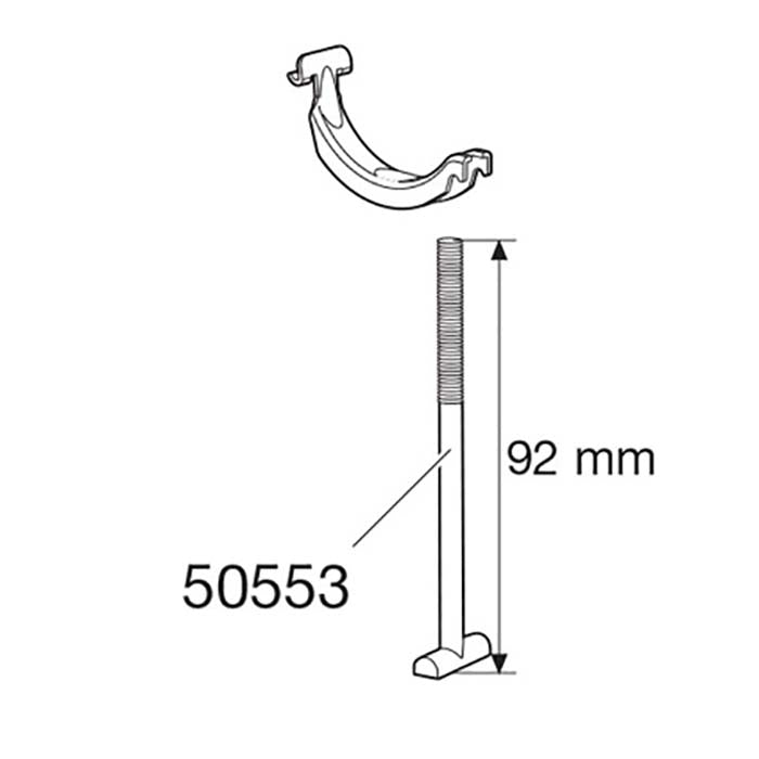 Thule T-bolt M6x92