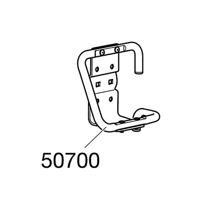 Thule light bracket left