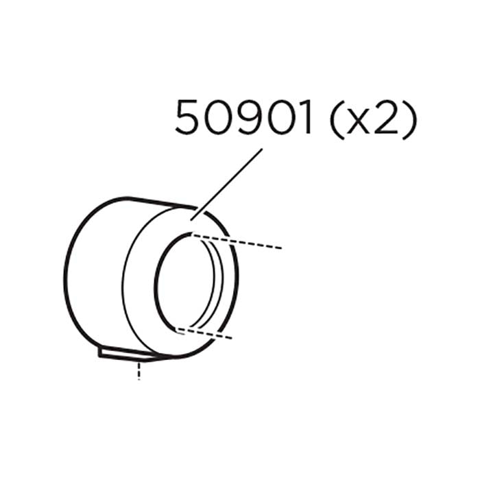 Thule plastic cover (2 pcs)