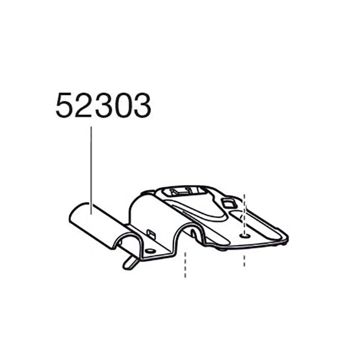 Thule mounting plate, rear 532