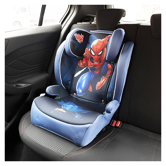 Disney Isofix Booster Seat with Back Spiderman 105-150cm R129