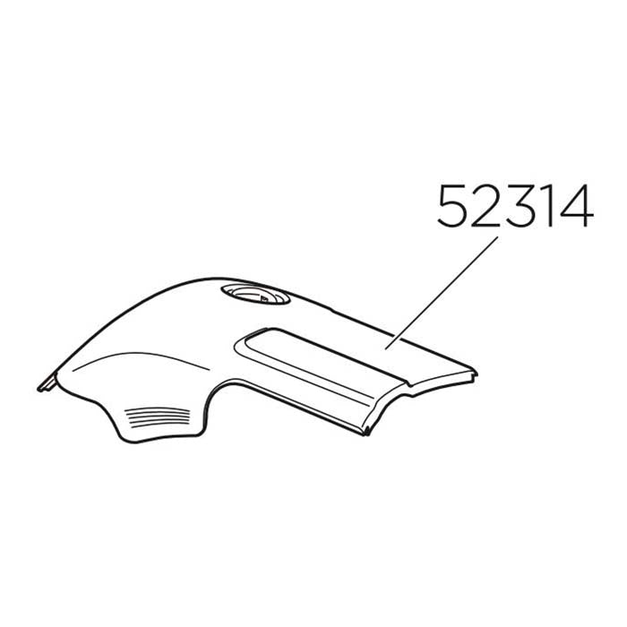 Thule end cap right 958 WingBar Edge