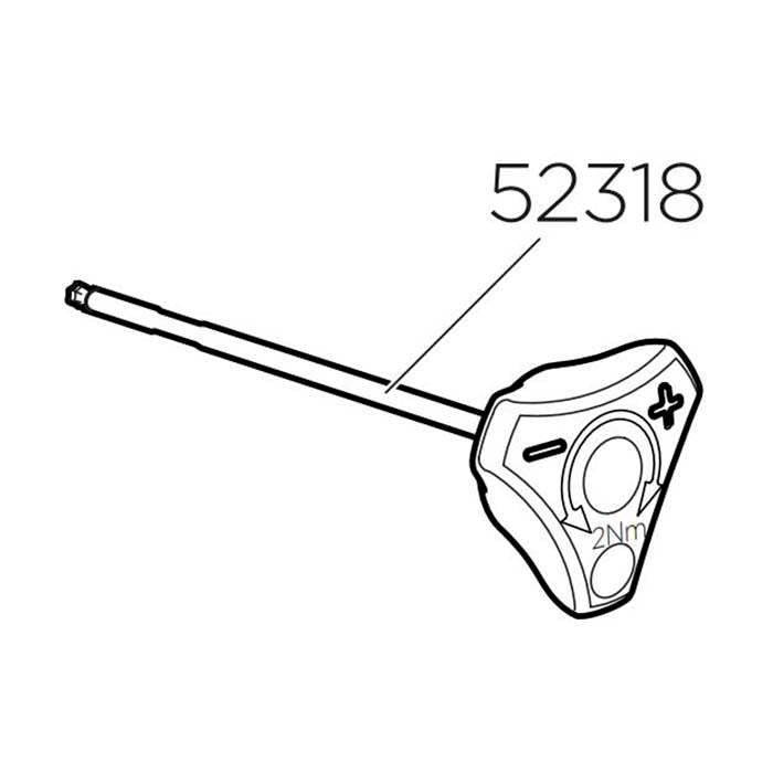 Thule tool for WingBar 958 edge