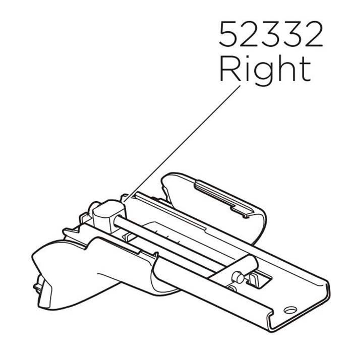 Thule right-hand foot for WingBar 959 Edge