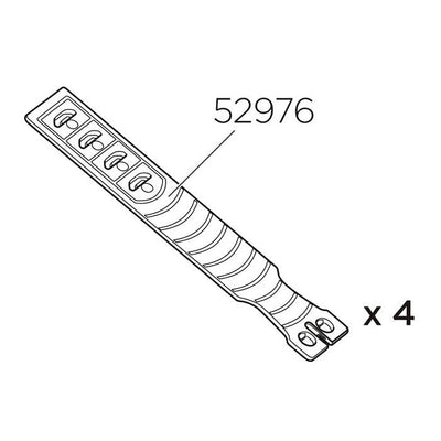 4 pcs. Thule spare part 52976 for WingBar Edge
