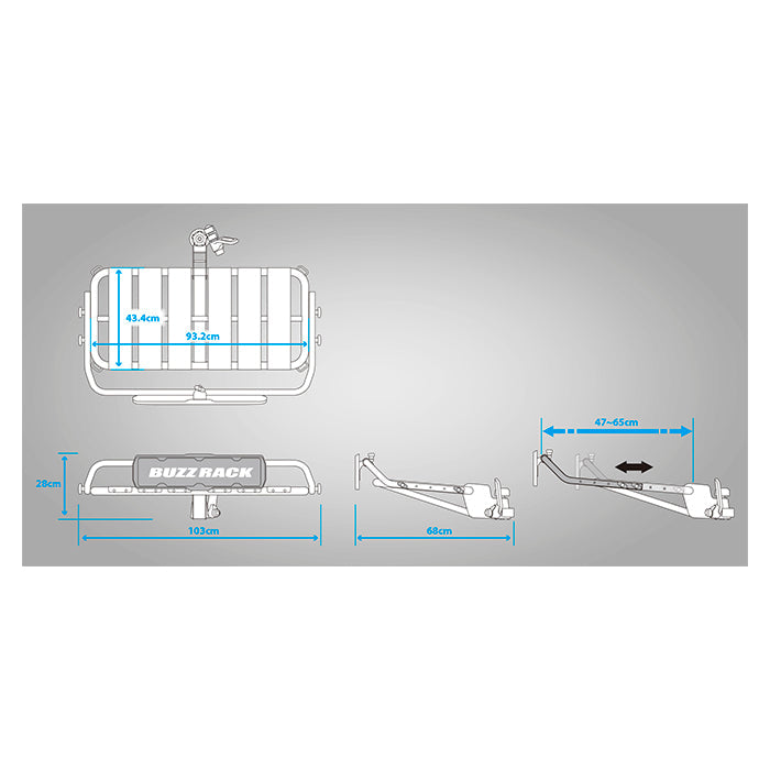 BUZZRACK Buzzpro P10S Cargo Platform