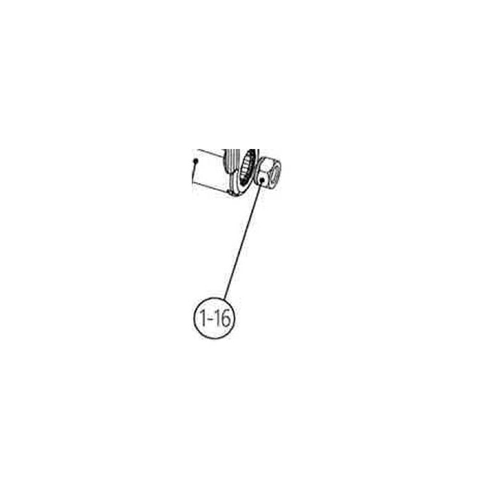 BuzzRack Self-Locking Nut M12X40