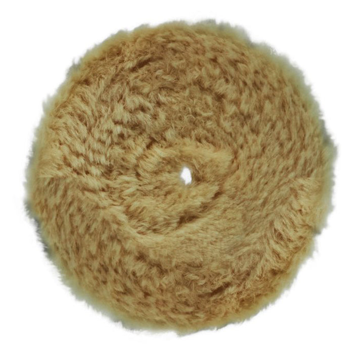 Rupes Polierpad Wolle, gelb, Ø 130 mm, medium, 1 Stk.