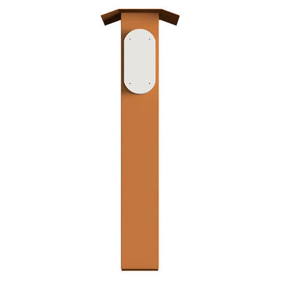 Charging Post for 2 DEFA Power in Corten Steel