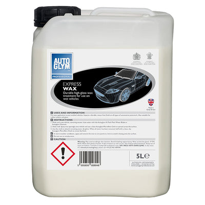 Autoglym Express Wax 5L Liquid Carnauba Wax