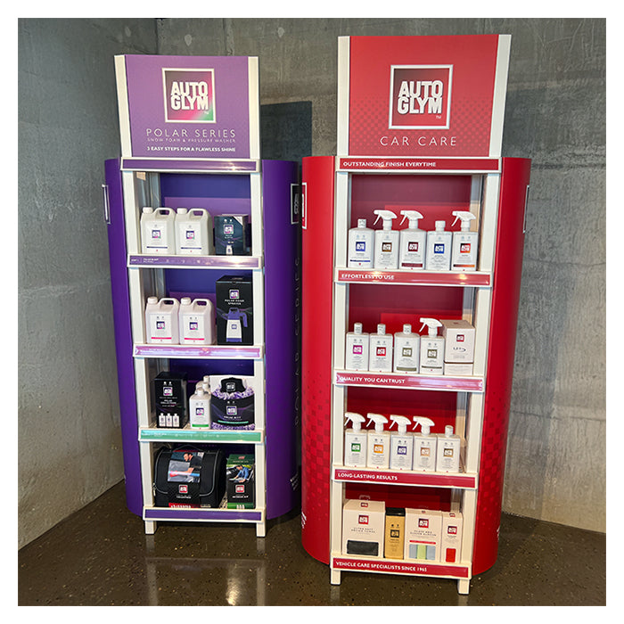 Autoglym Core Floor Stand with 4 Shelves