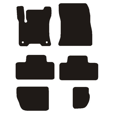 Avant Lux Velour Mats for the Mercedes EQB