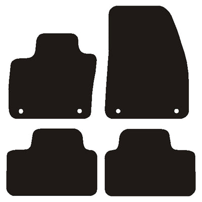 Floorline Needle-Felt Car Mats for Volvo XC40