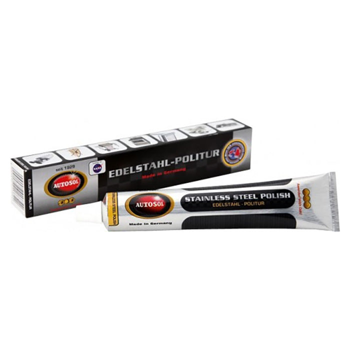 Autosol Stainless Steel Polish tube with 75ml