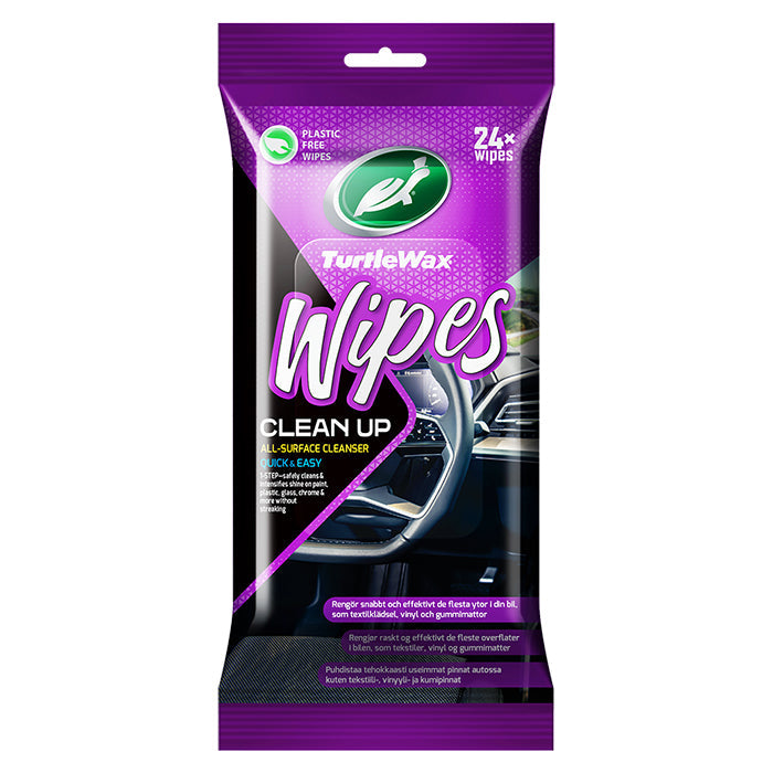 Turtle Wipes Clean Up Flatpack, 24 Stk.