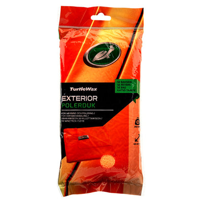 Turtle Wax Turtle Microfibre Cloth Exterior Orange 40x40cm