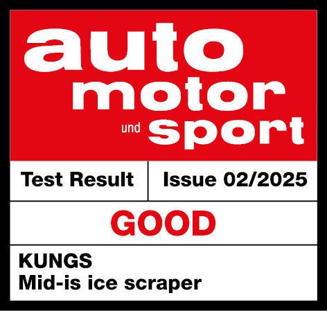 Kungs Mid-Ice Ice Scraper with Reversible Blade