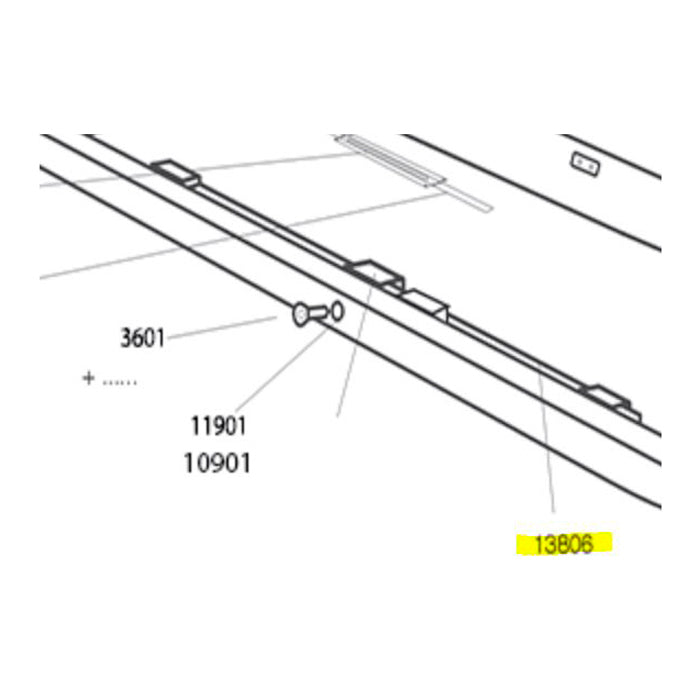 Thule Verschlussschiene (951 13806)