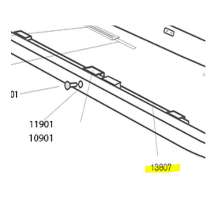 Thule locking rail Alpine 100