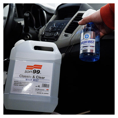 Soft99 Wash Mist Interior Cleaner Antibacterial 4L