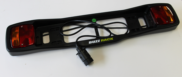BUZZRACK LIGHT BAR GRÜNE BESCHRIFTUNG