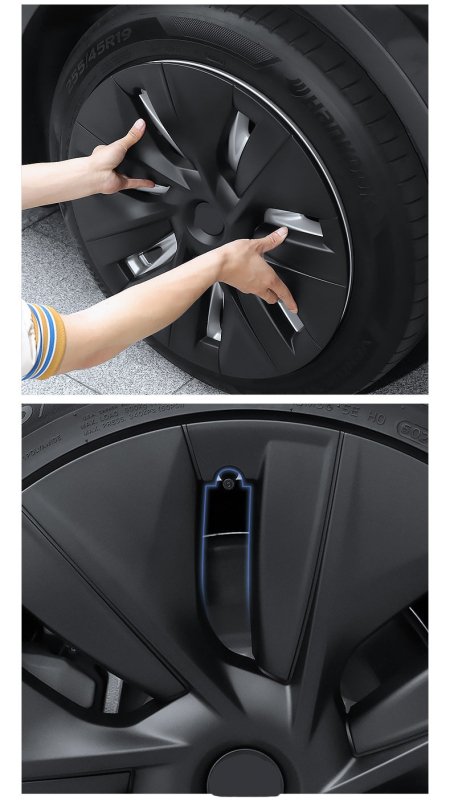 Aero Radkappen für Tesla Model Y 19 Zoll