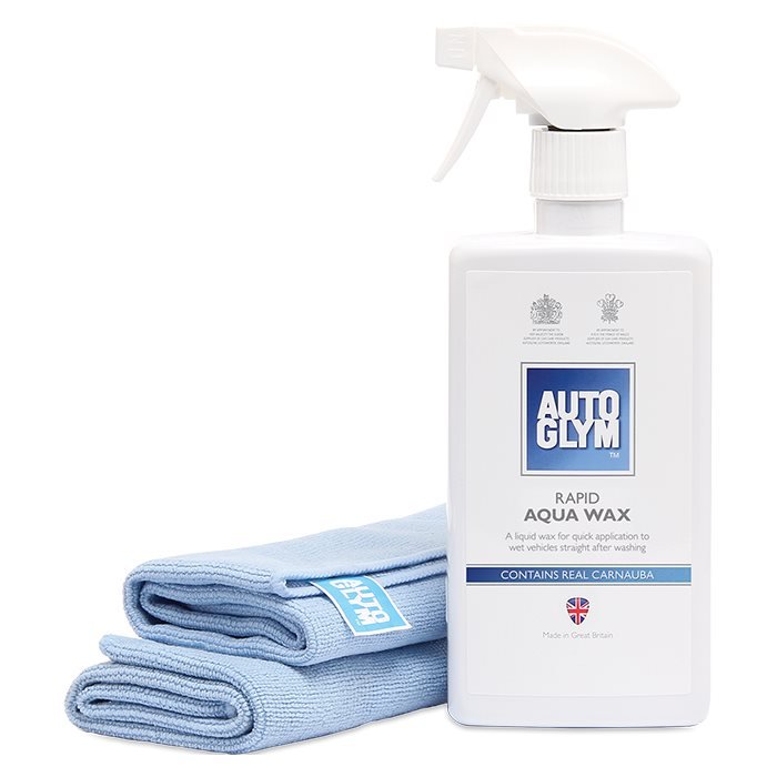 Autoglym Rapid Aqua Wax Kit 500 ml