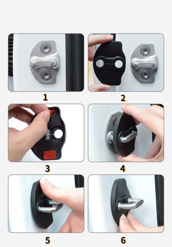 Door Lock Cover for Tesla