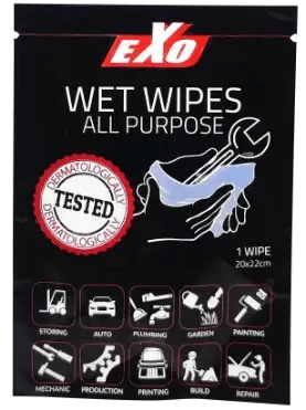 EXO Wet Wipes All Purpose - Tub of 90 Wipes