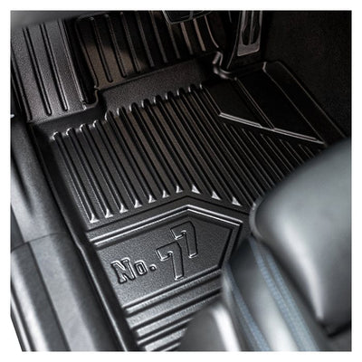 Rubber Mats Tesla Model S Liftback, Post-Facelift 2021-