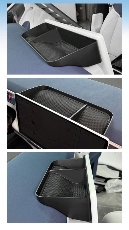 Dashboard Tray Behind the Screen for Xpeng G6