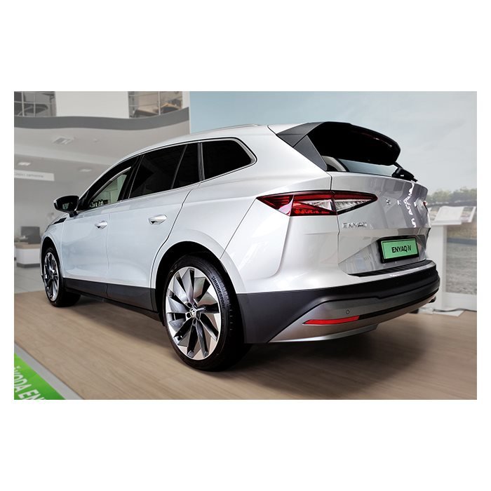 Rear Bumper Protector Skoda Enyaq IV 2020- Matt Black