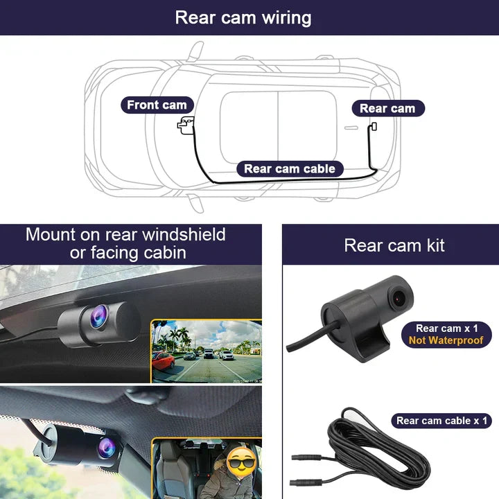 FITCAMX Dash Cam for Volkswagen ID. Buzz 2022-2026