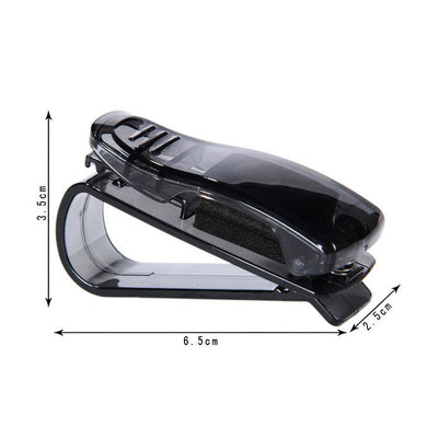 Sunglasses Holder for the Sun Visor (Fits All Cars)