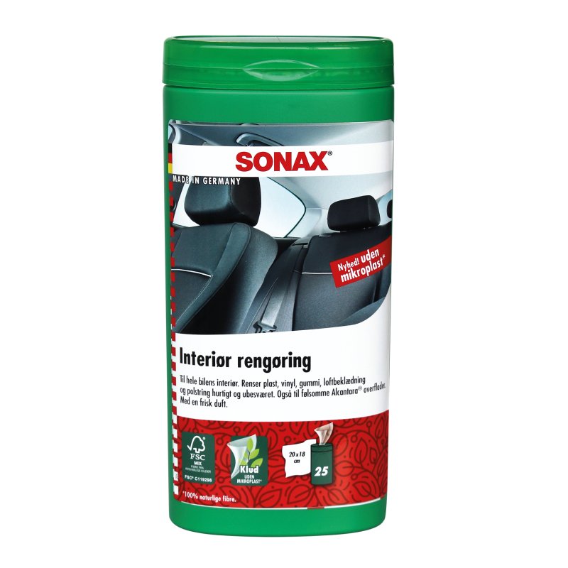 SONAX Innenreinigungstücher, 25er Pack