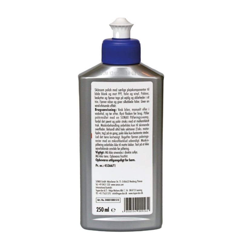 SONAX XTREME PPF+Vinyl Polish 250ml