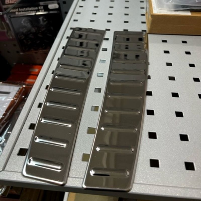 T1016: Chrome Boot Trim Strips - Tesla Model 3