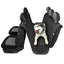 Dog Blanket in Black Polypropylene 160x127