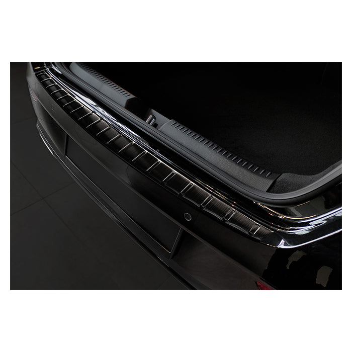 Avisa Boot Sill Protector Mercedes CLA Estate 2019- Black Steel