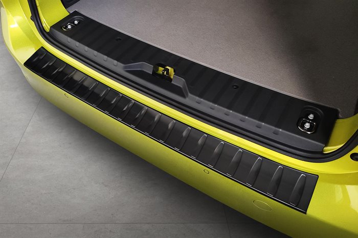 Boot Sill Protector for VW ID.Buzz 2022- Black Stainless Steel