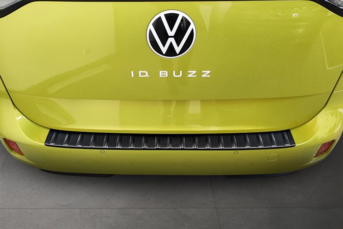 Boot Sill Protector for VW ID.Buzz 2022- Black Stainless Steel
