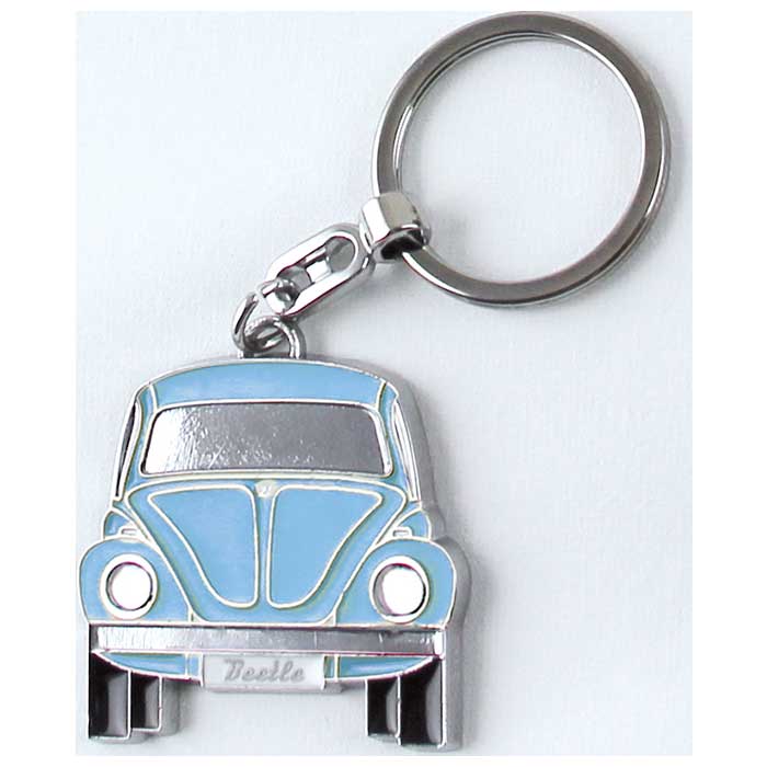 Keyring VW Beetle, Blue