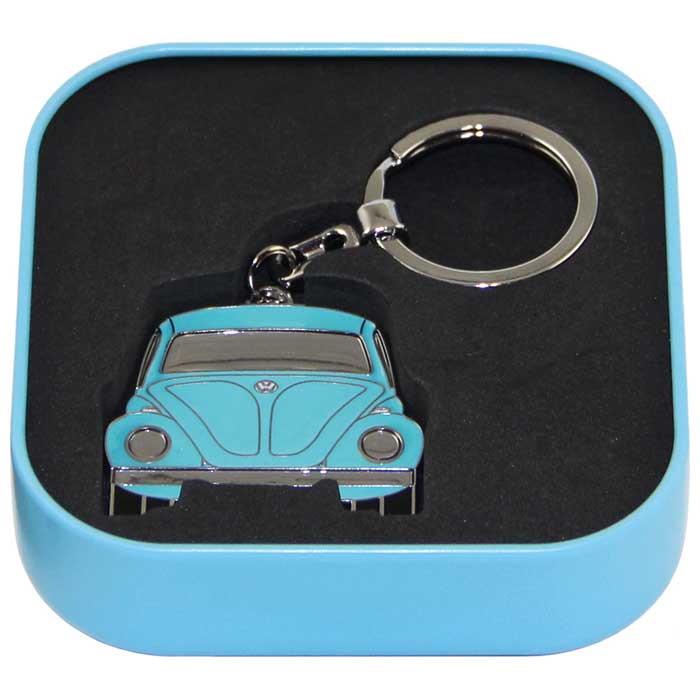 Keyring VW Beetle, Blue